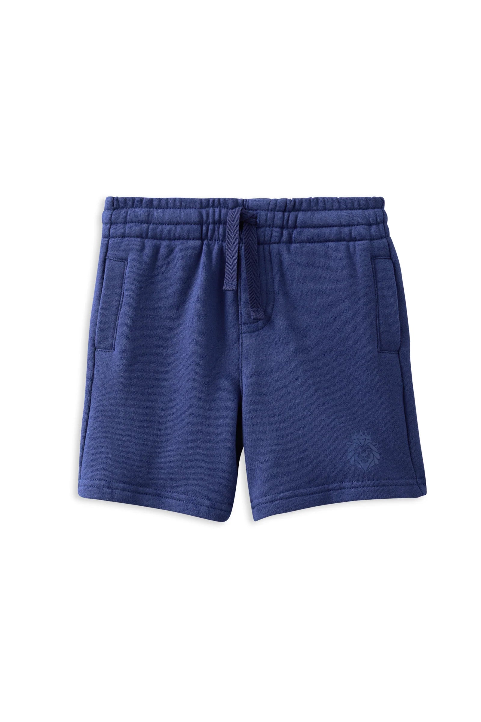 Navy Fleece Shorts