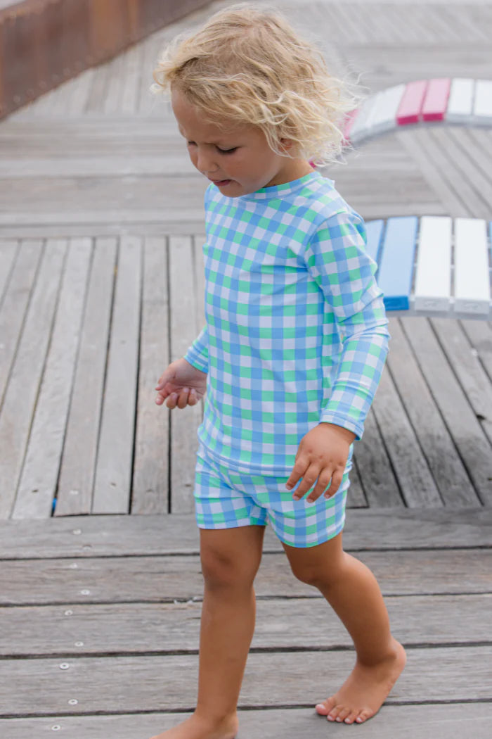 Check Swim Short
