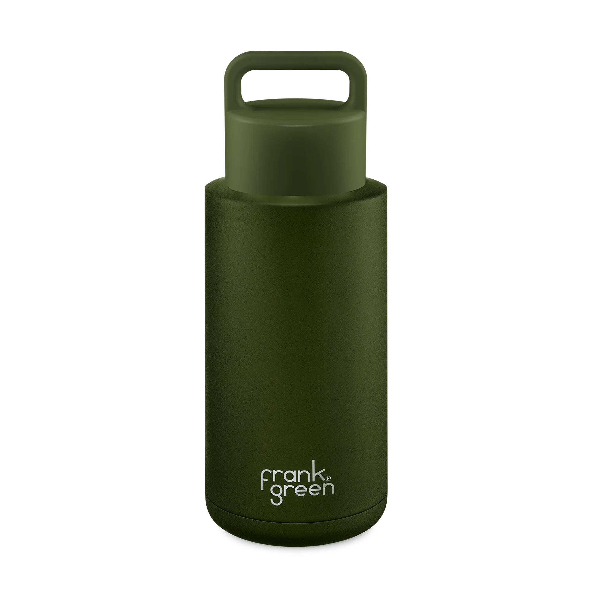 Frank Green X Ceramic Reusable Bottle with Grip Lid 34oz/1L
