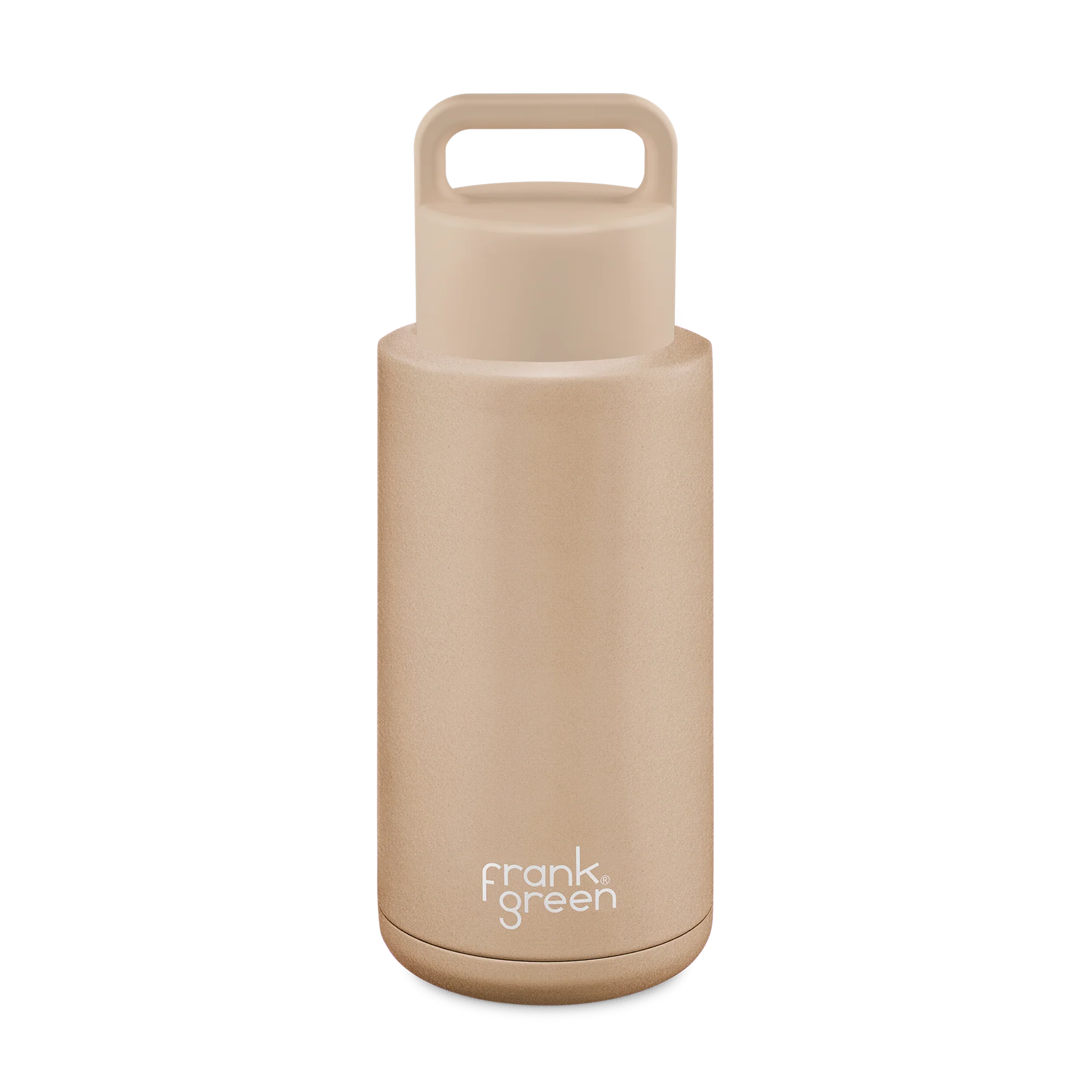 Frank Green X Ceramic Reusable Bottle with Grip Lid 34oz/1L