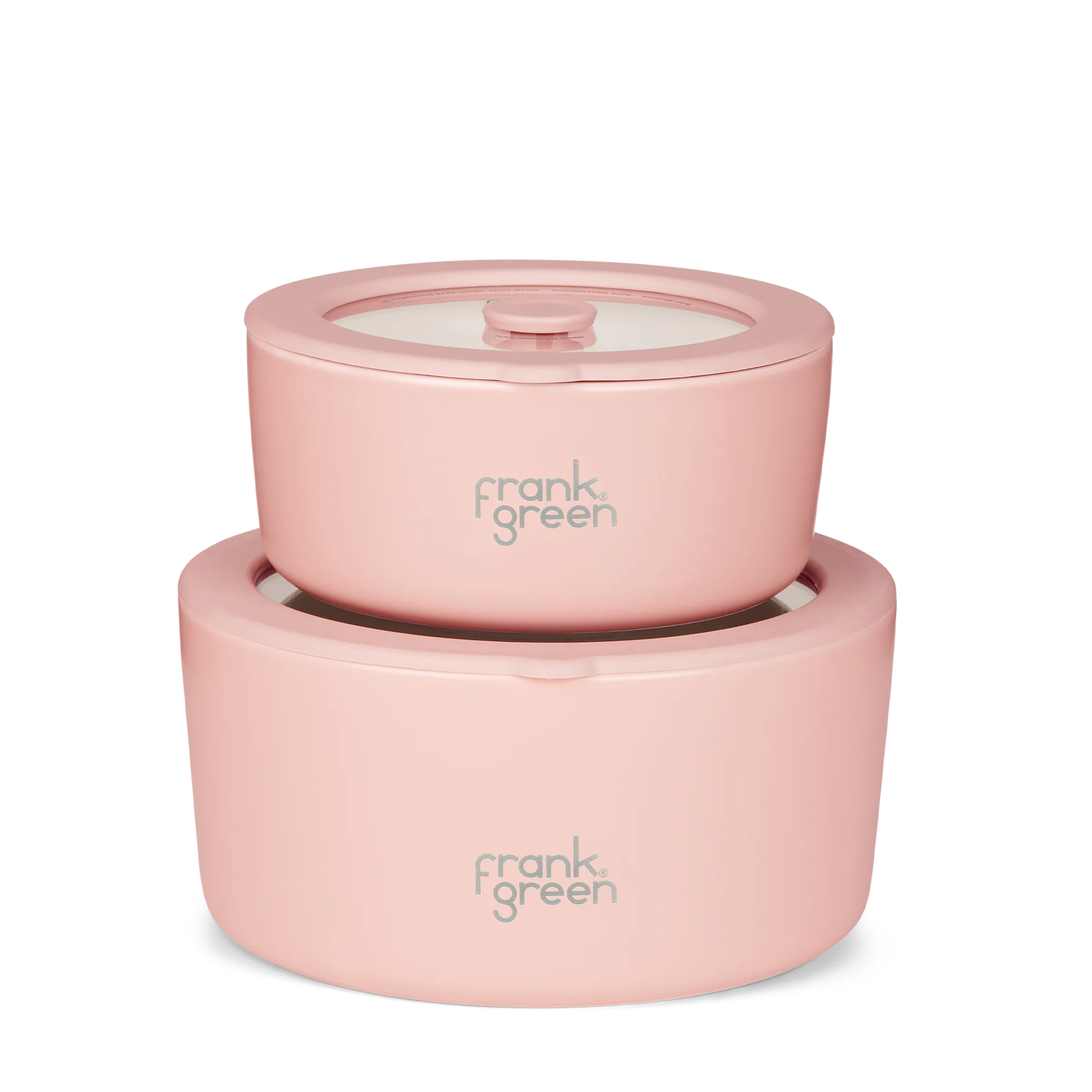 Frank Green X Porcelain Bowls with Glass Lids (2 Pack)