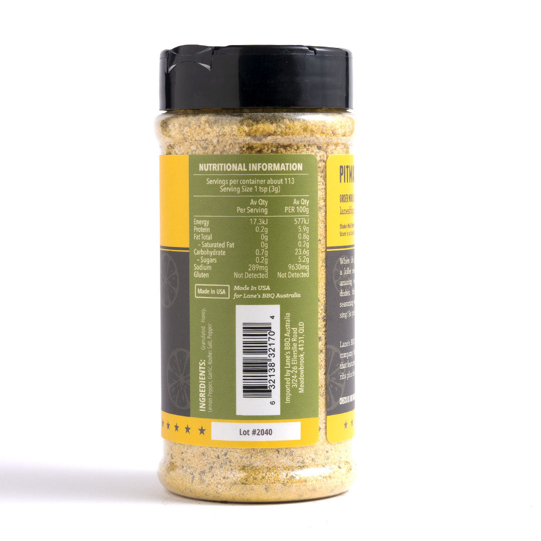Sweet Lemon Pepper Rub