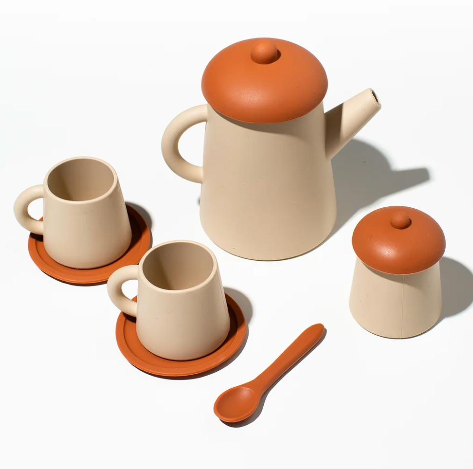 Kids Tea Time Set - Ochre