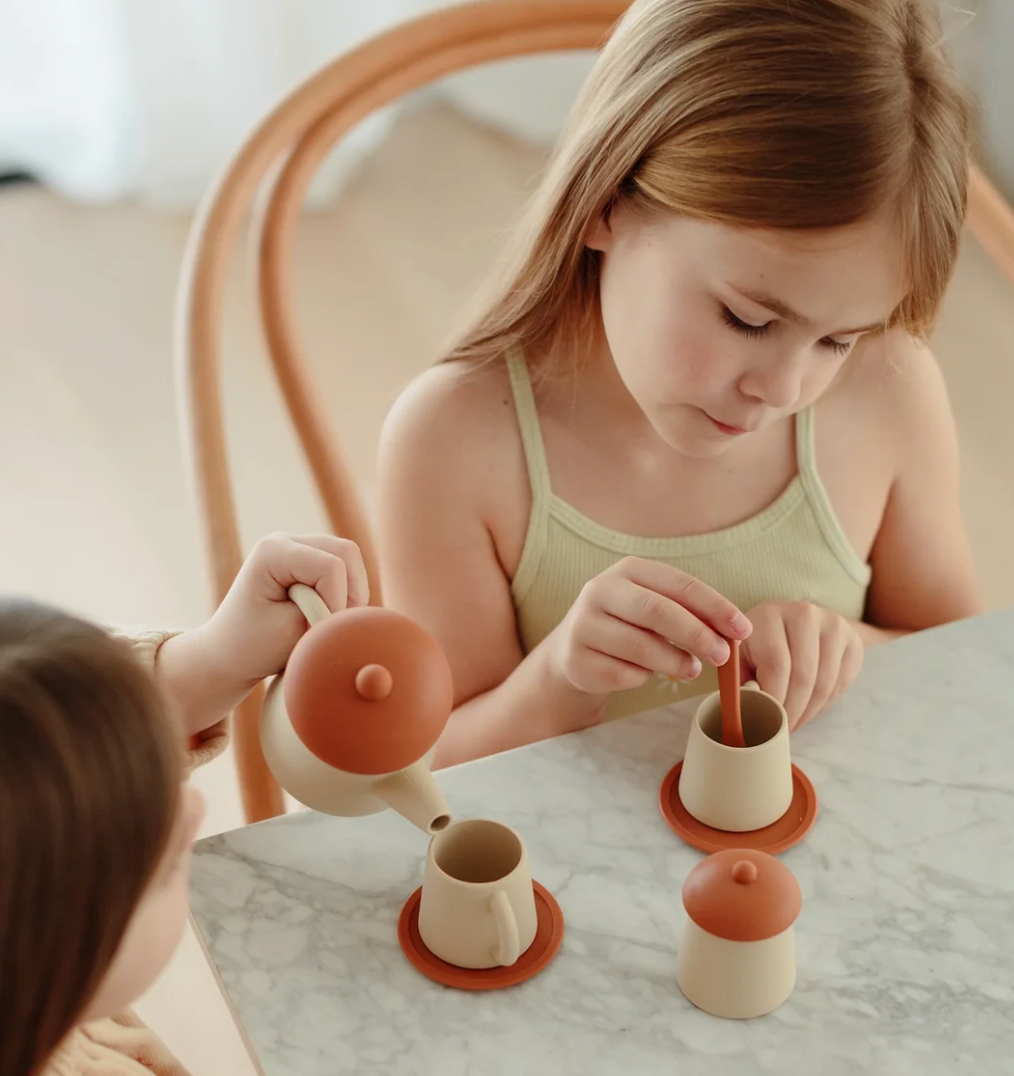 Kids Tea Time Set - Ochre