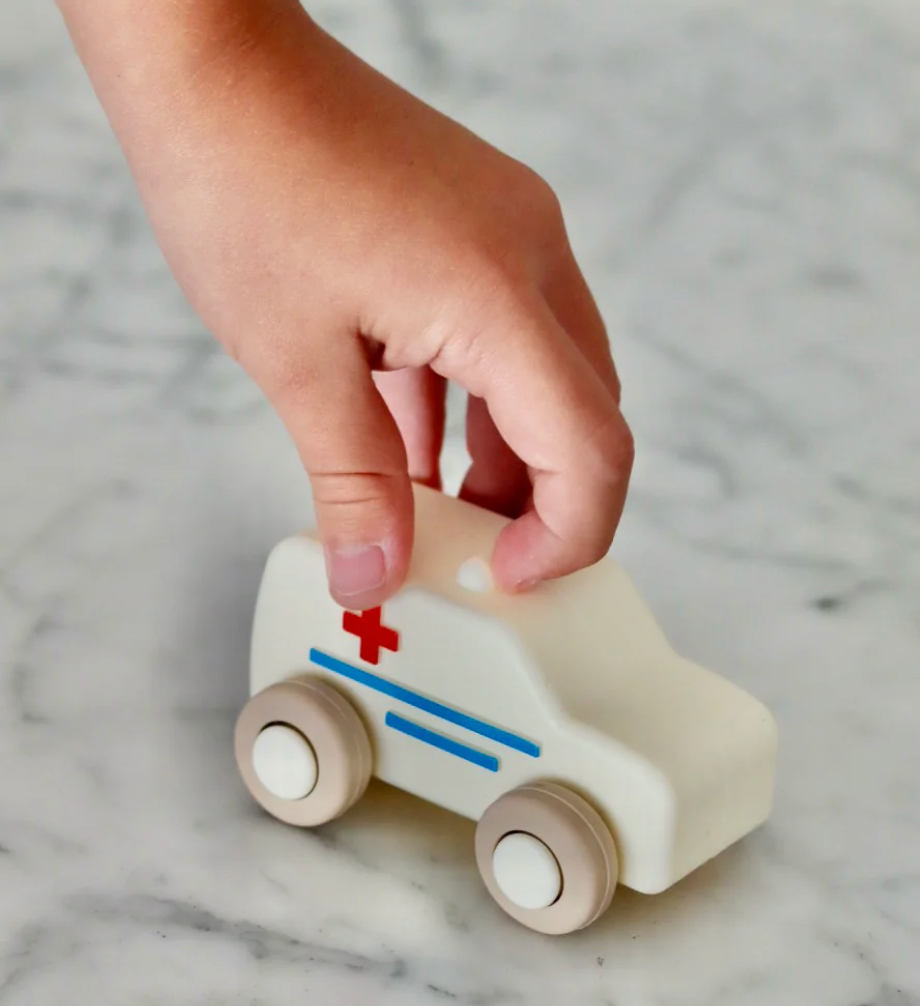 Silicone Ambulance Toy
