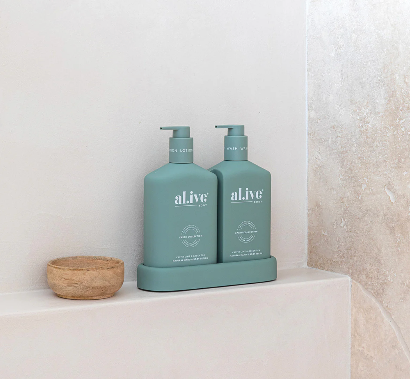 Wash & Lotion Duo - Kaffir Lime & Green Tea
