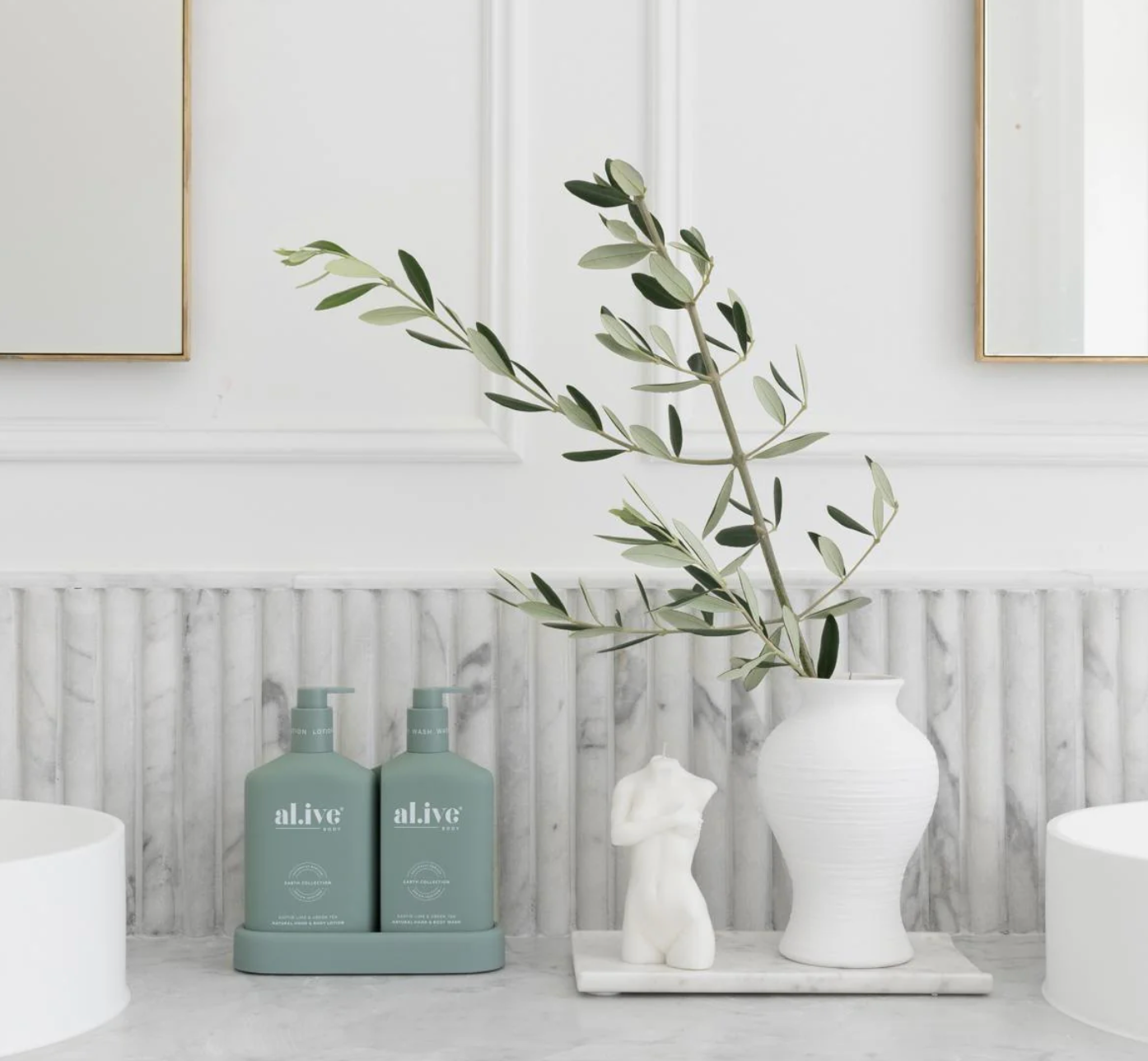 Wash & Lotion Duo - Kaffir Lime & Green Tea