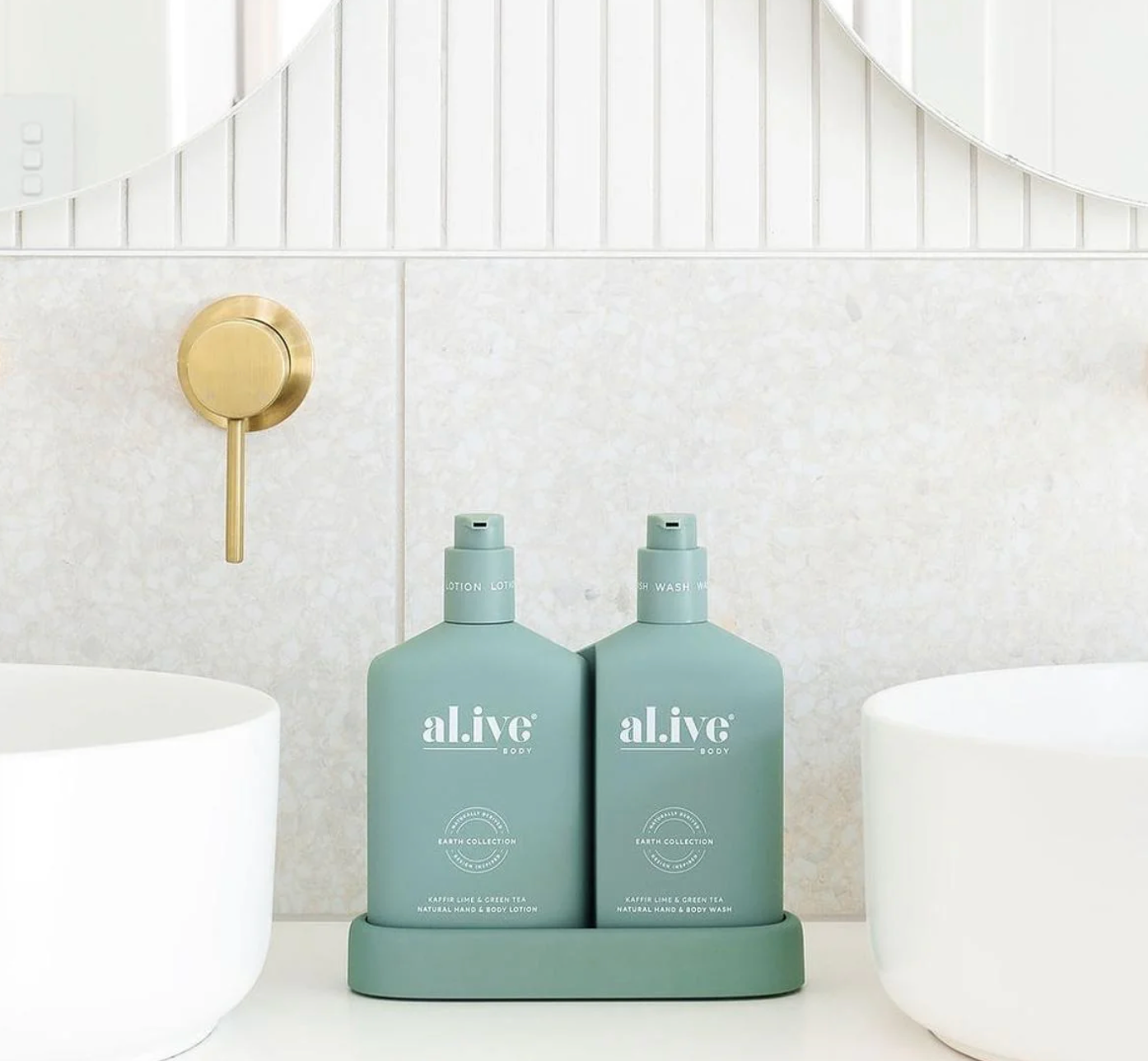 Wash & Lotion Duo - Kaffir Lime & Green Tea