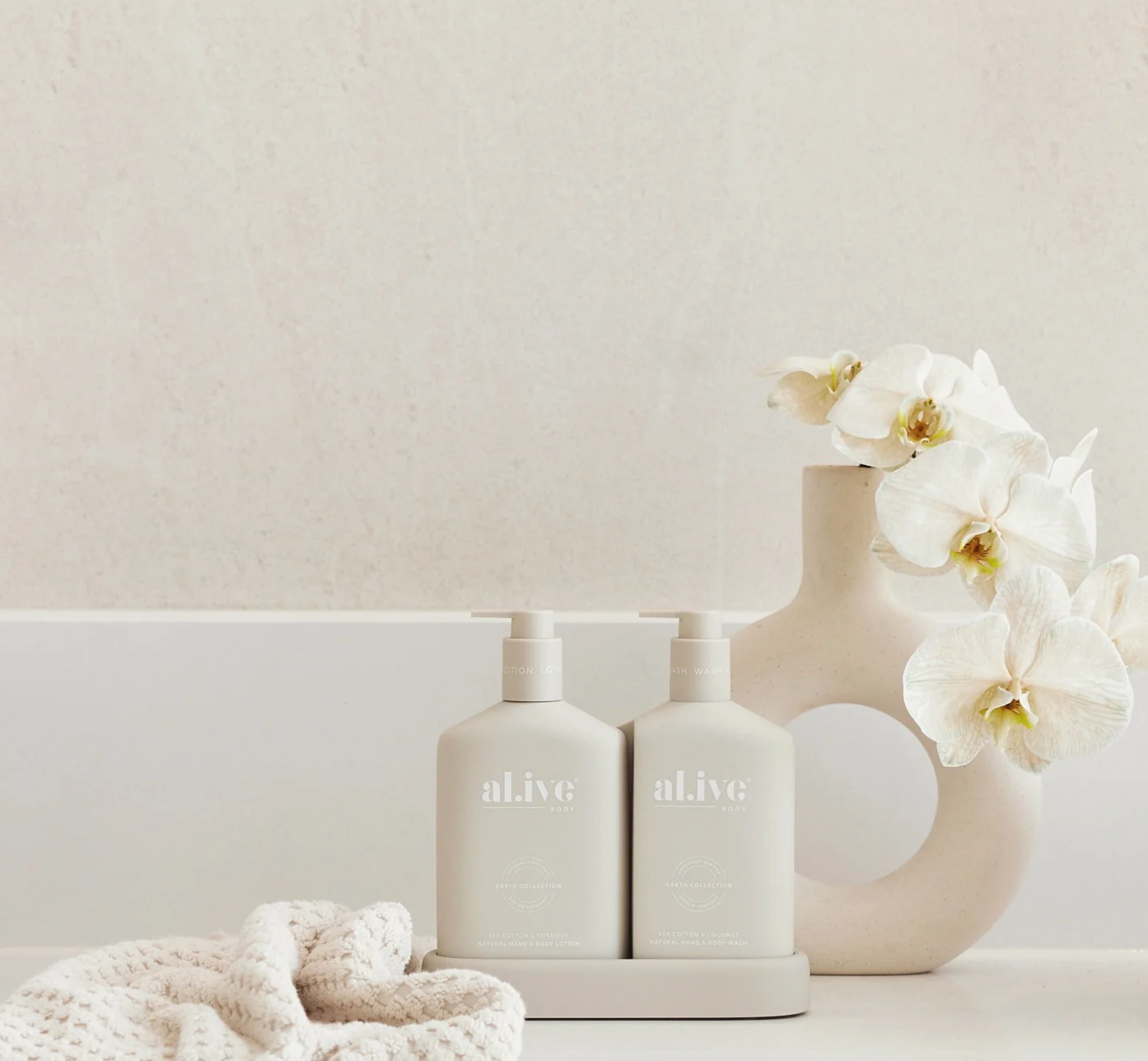 Wash & Lotion Duo - Sea Cotton & Coconut