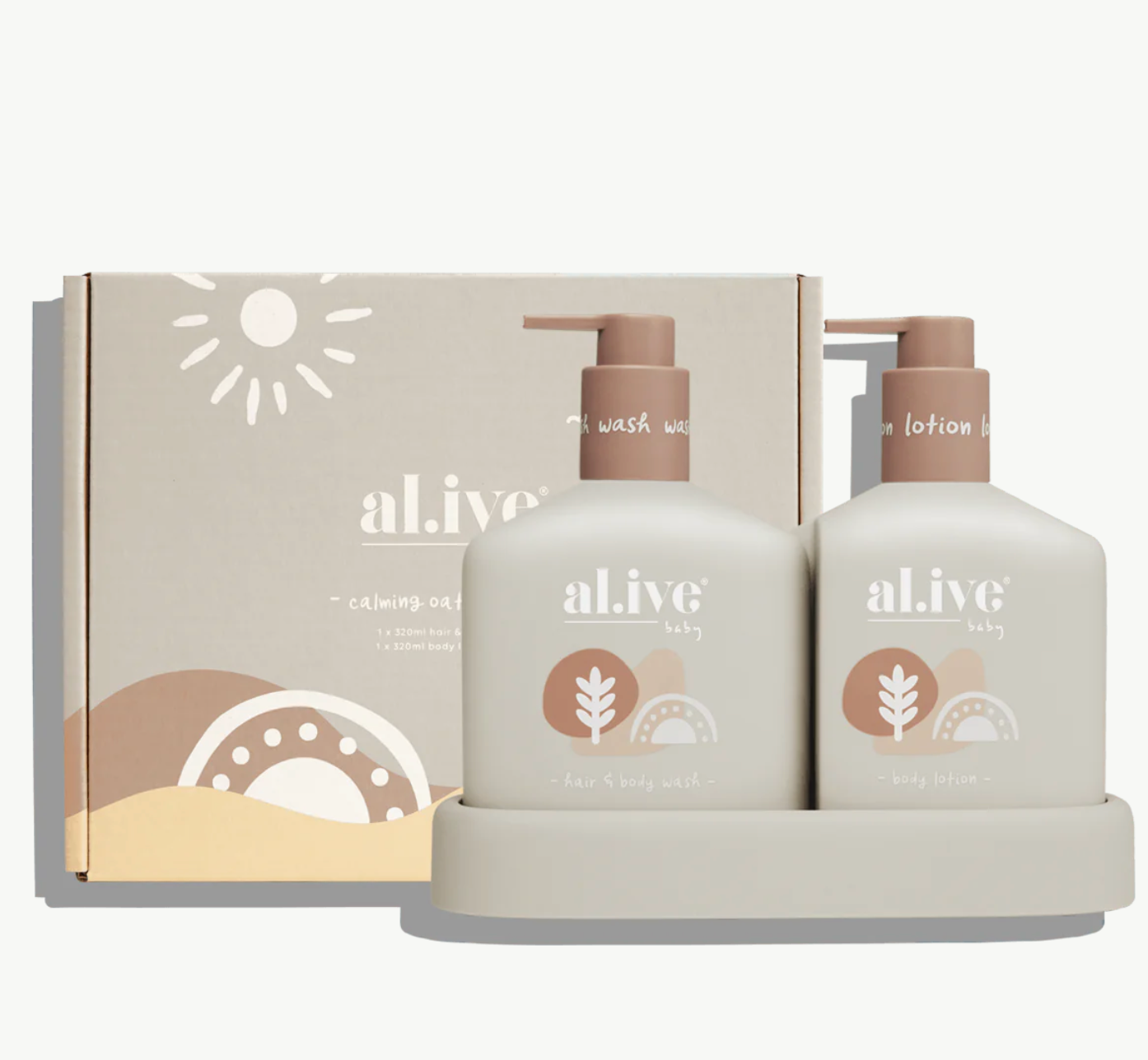 Baby Hair & Body Duo - Calming Oatmeal