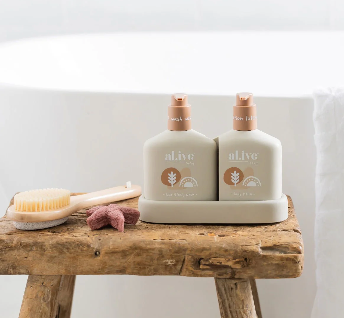 Baby Hair & Body Duo - Calming Oatmeal