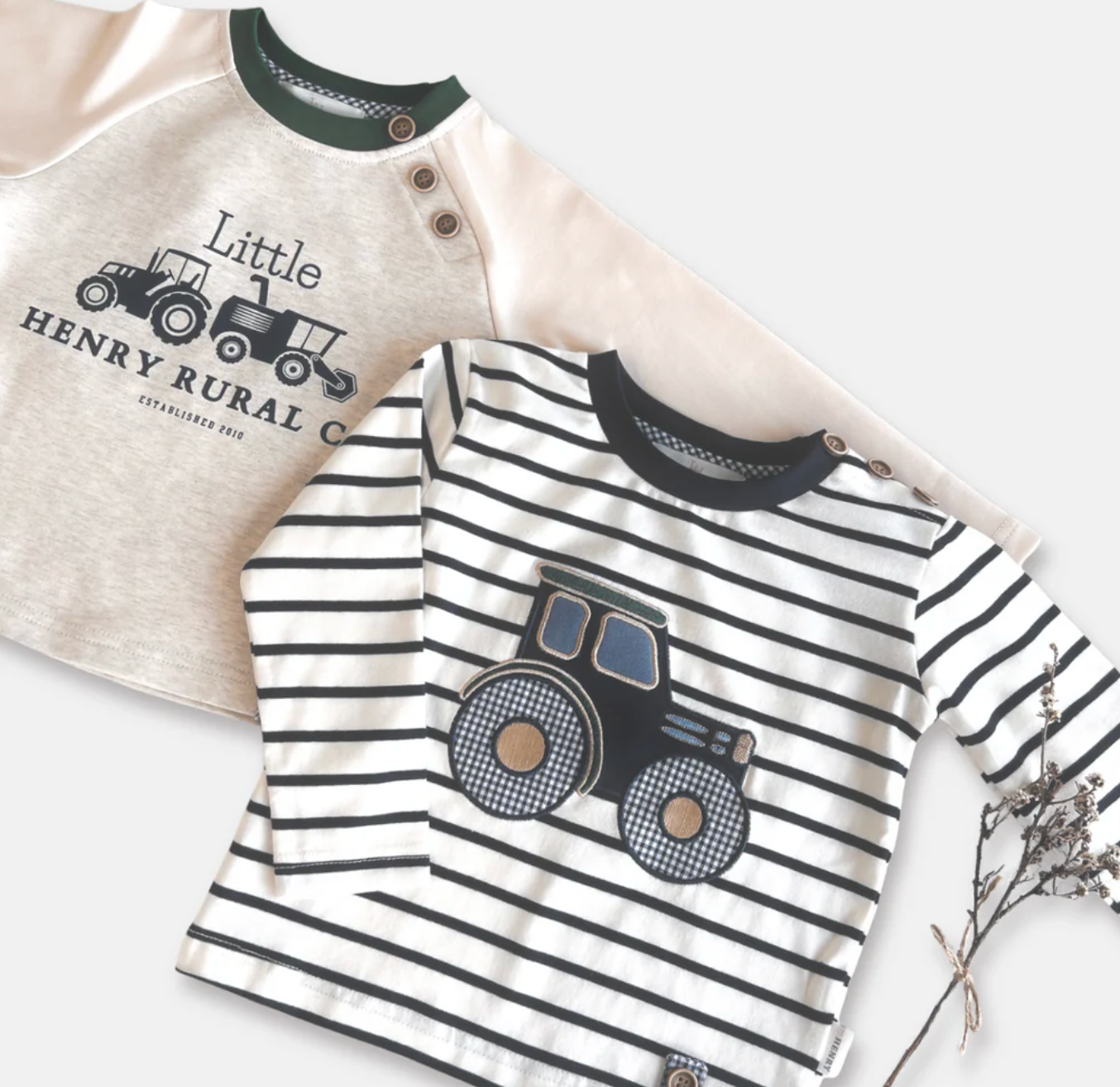 Baby Boys LS Graphic Tee - Little Rural Co.