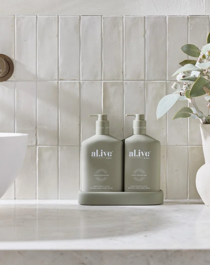 Wash & Lotion Duo - Green Pepper & Lotus