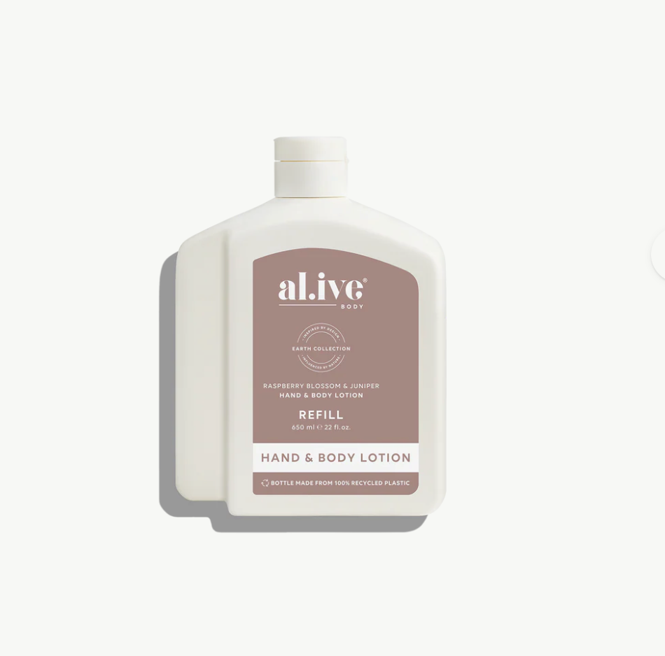 650ml Lotion Refill - Raspberry Blossom & Juniper
