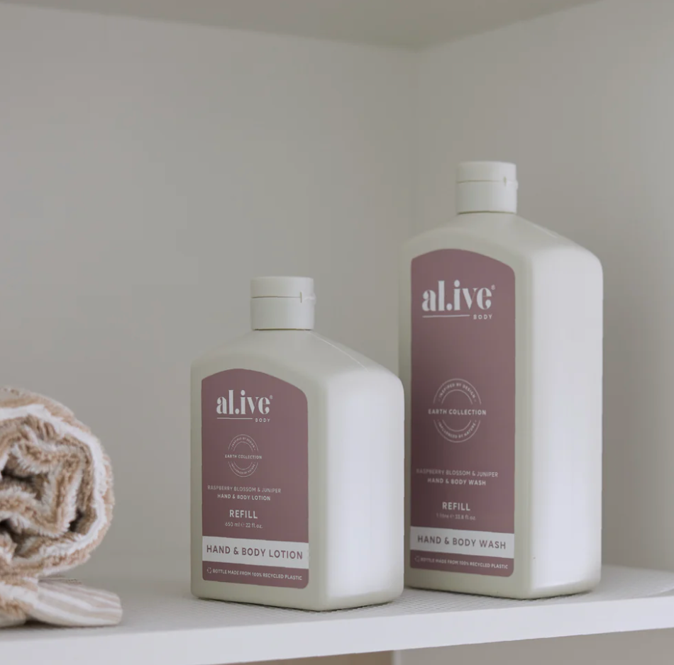 650ml Lotion Refill - Raspberry Blossom & Juniper