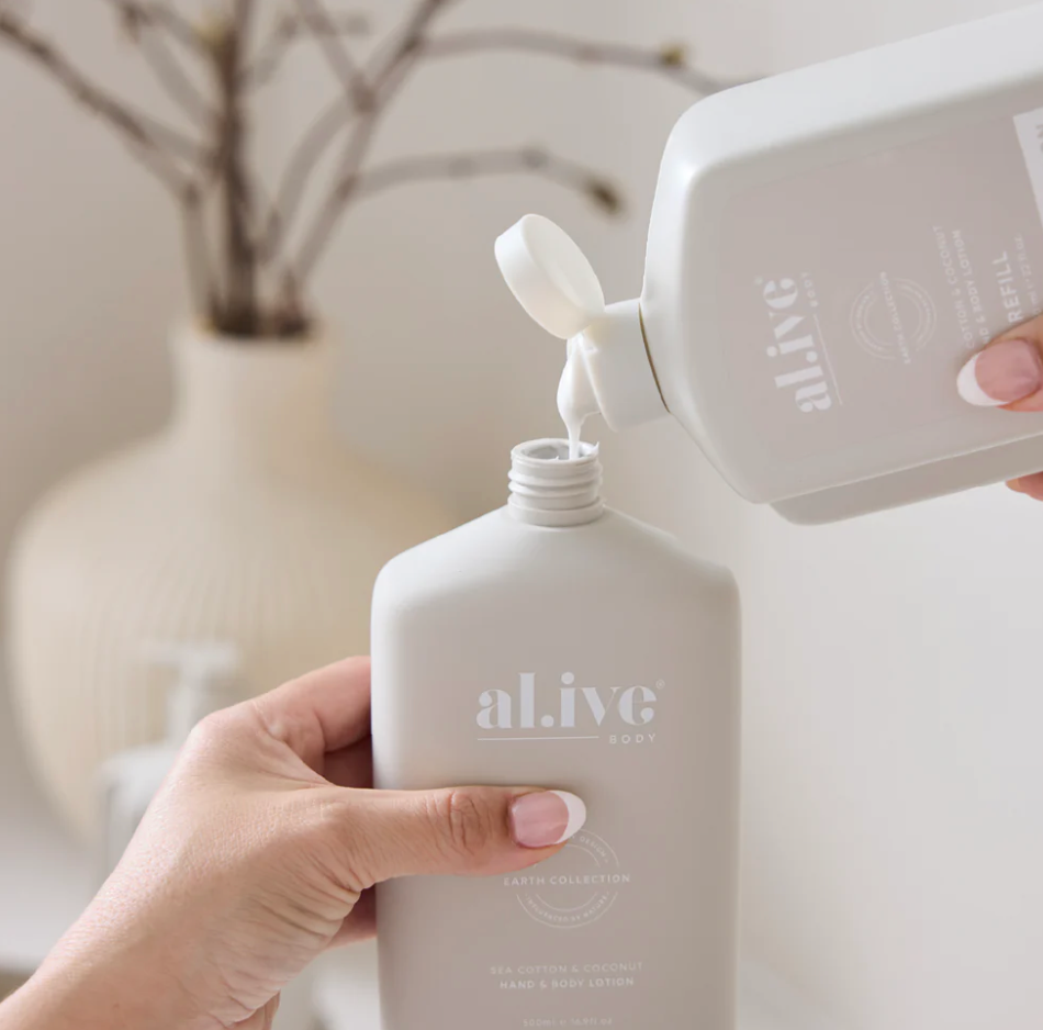 650ml Lotion Refill - Sea Cotton & Coconut