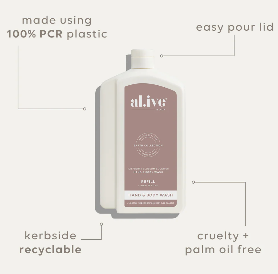 1 L Wash Refill - Raspberry Blossom & Juniper