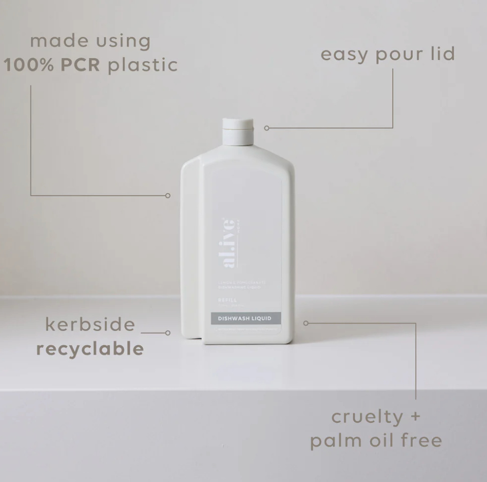 1 L Dish Wash Refill - Lemon & Pomegranate