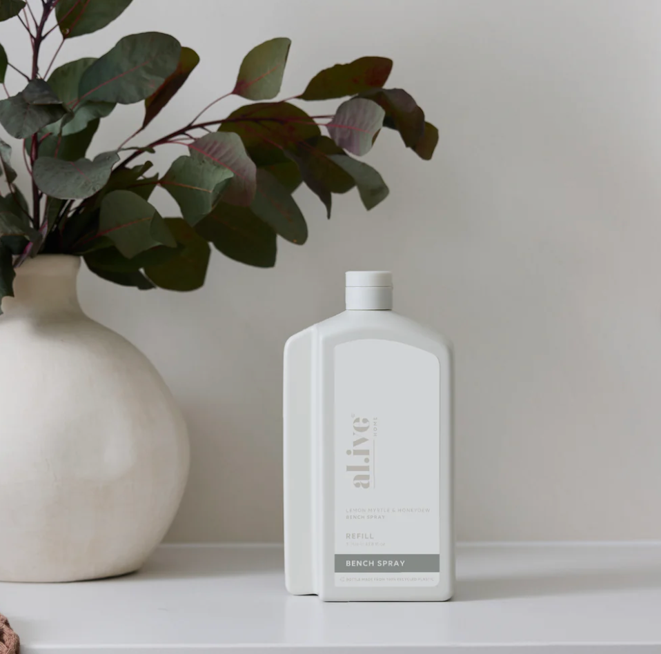1 L Bench Spray Refill - Lemon Myrtle & Honeydew