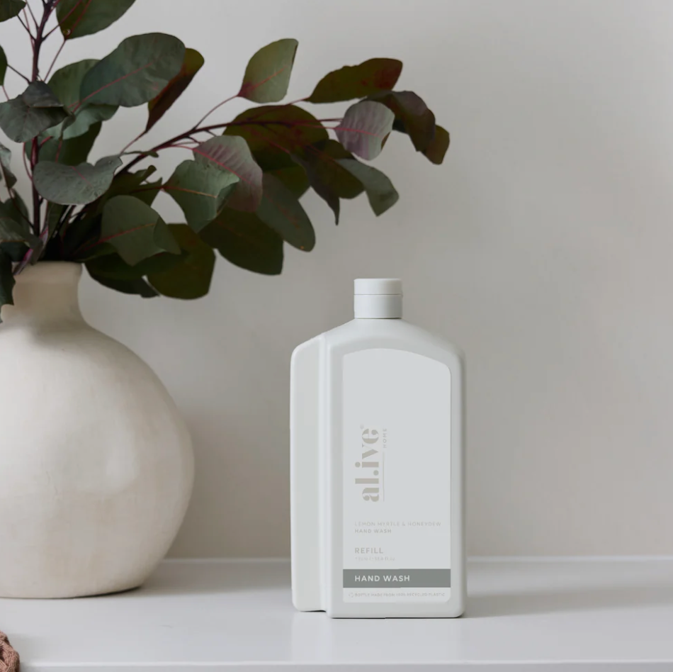 1 L Hand Wash Refill - Lemon Myrtle & Honeydew