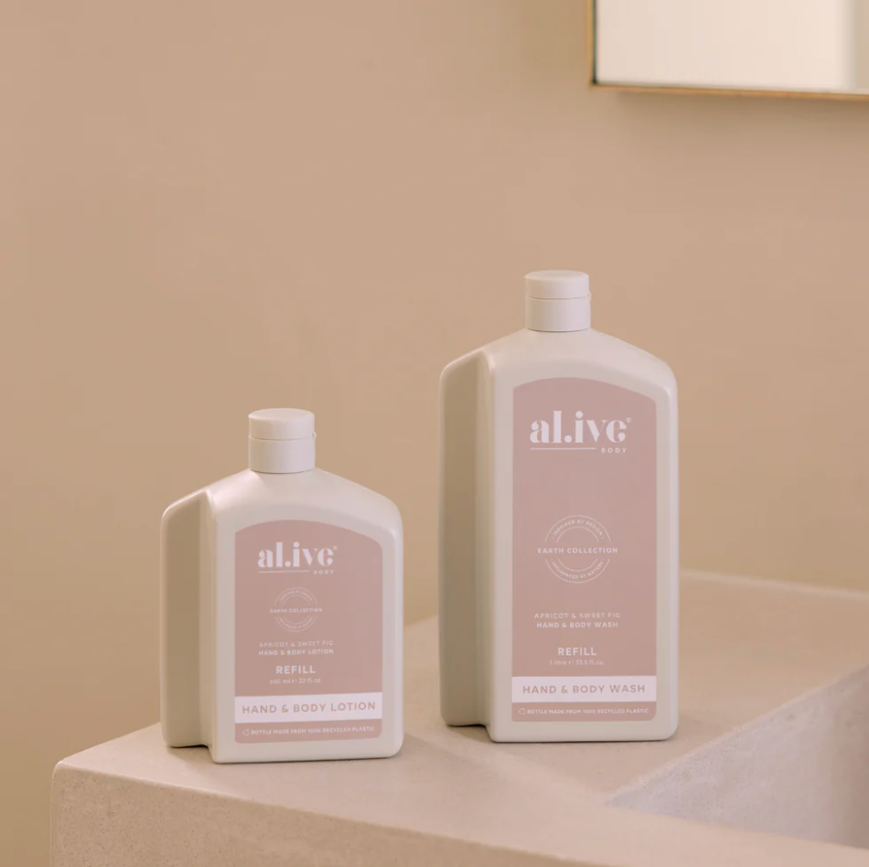 1 L Wash Refill - Apricot & Sweet Fig