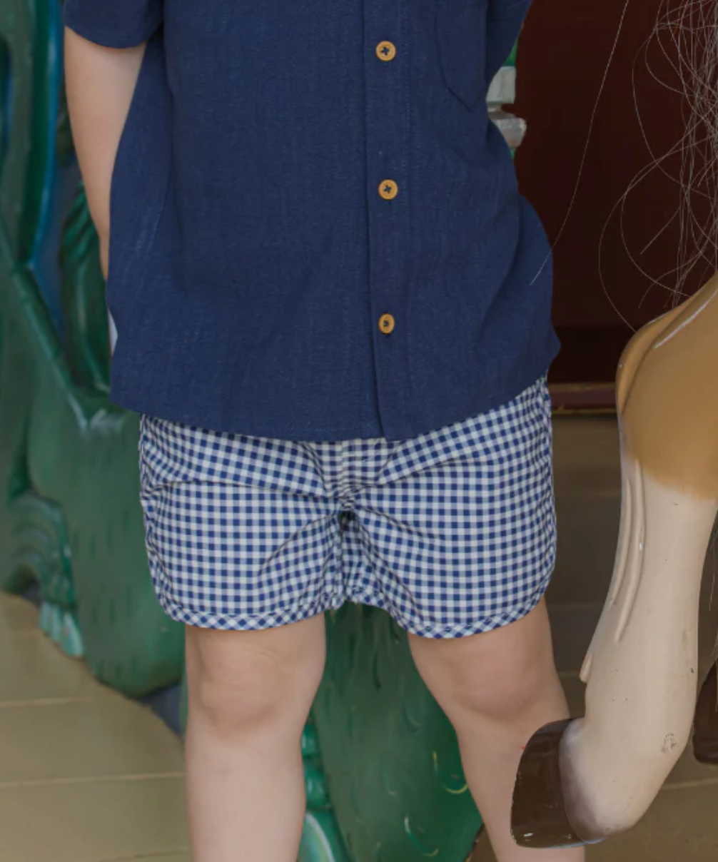 Gingham Boardshort