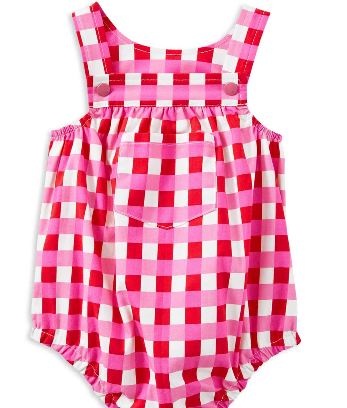 Milky Clothing Lollipop Check Playsuit