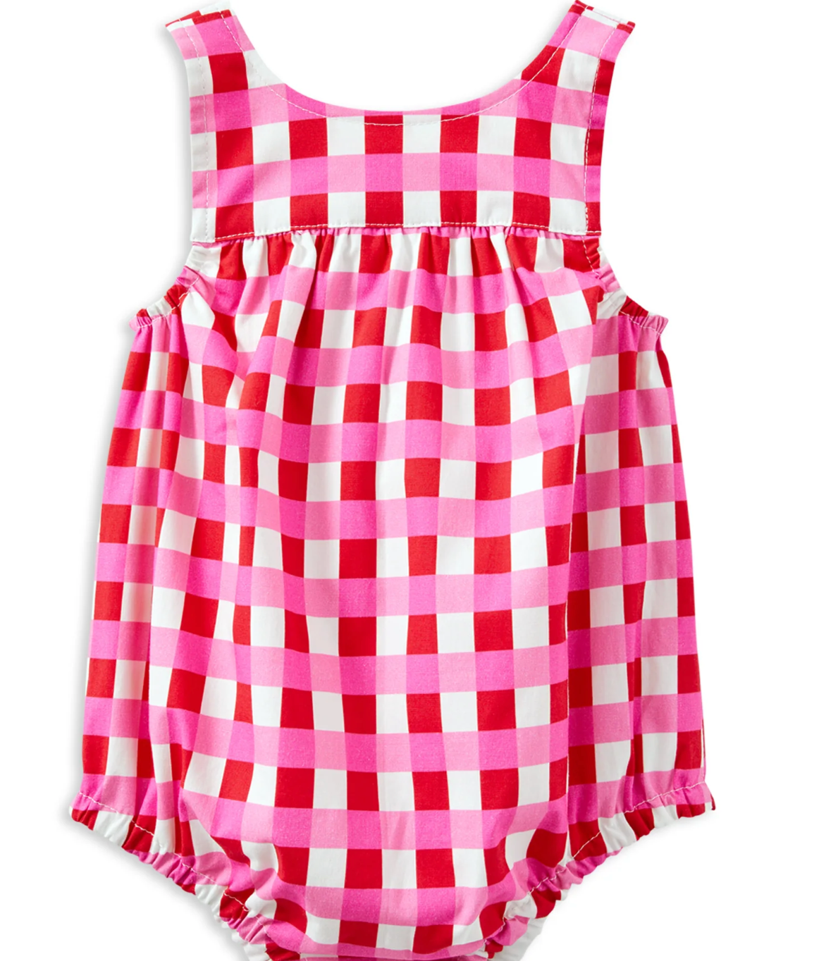 Milky Clothing Lollipop Check Playsuit