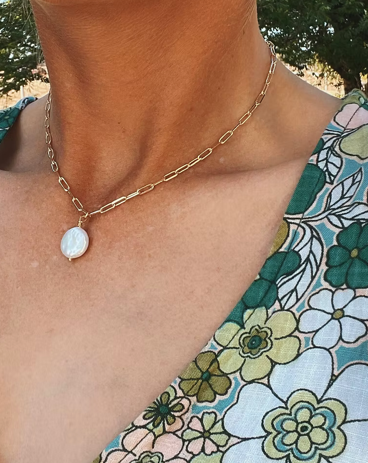 Kinsley Paperclip Necklace