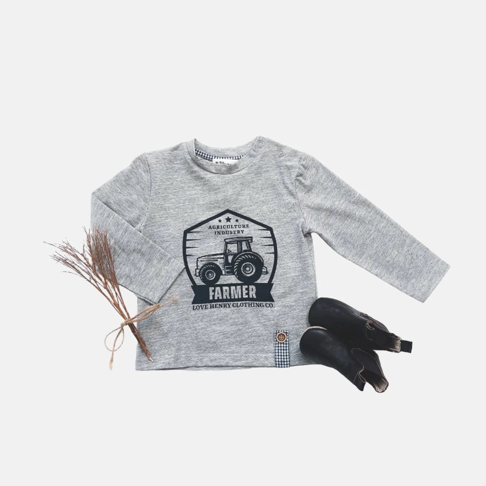 Baby Boys LS Graphic Tee