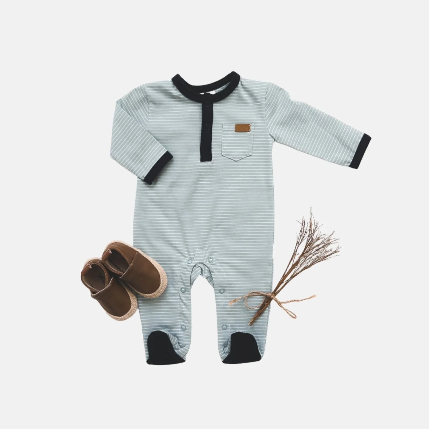 Baby Boys Winter Onesie