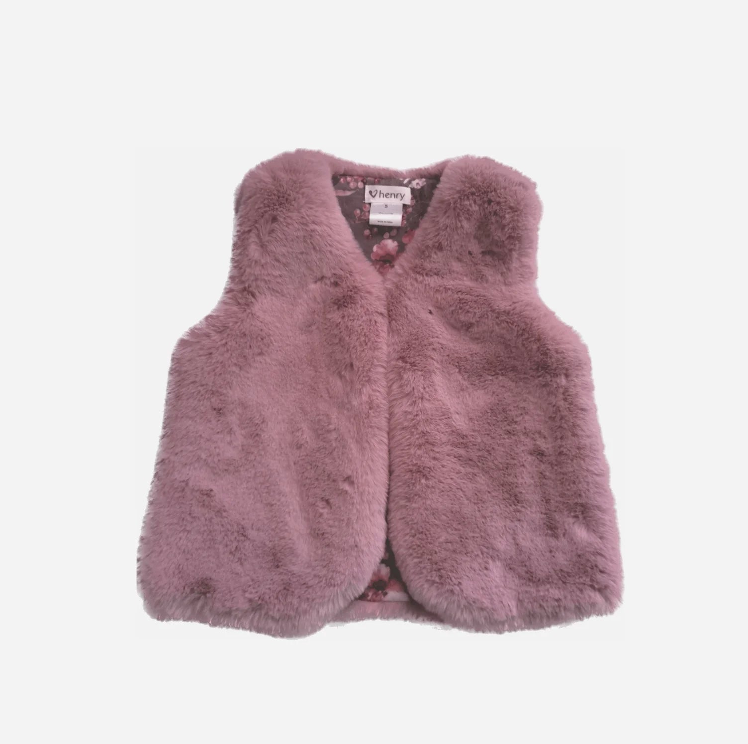 Girls Fur Vest