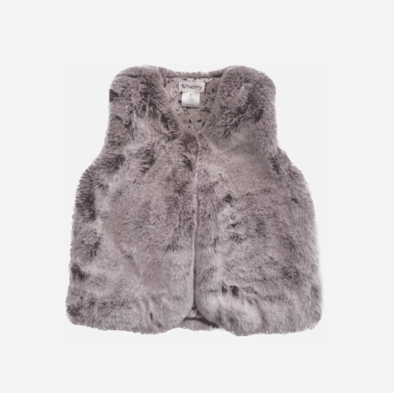 Girls Fur Vest