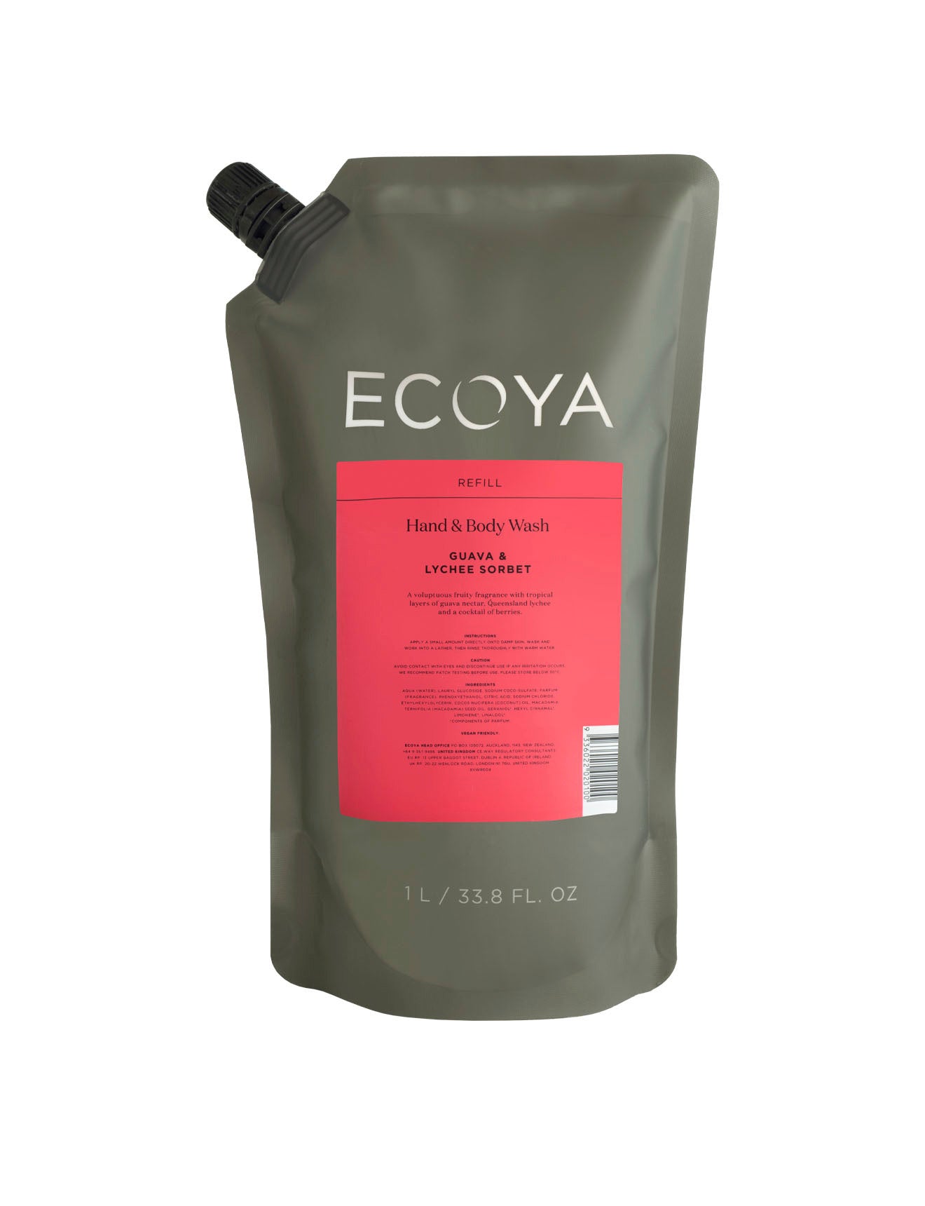 Guava & Lychee Sorbet Hand & Body Wash