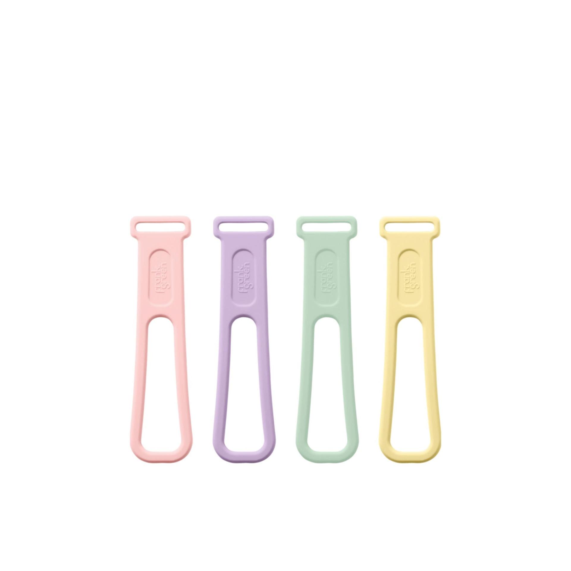 Reusable Straw Lid Strap (4 pack)