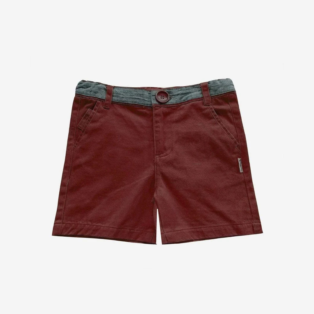 Boys Oscar Shorts - Red