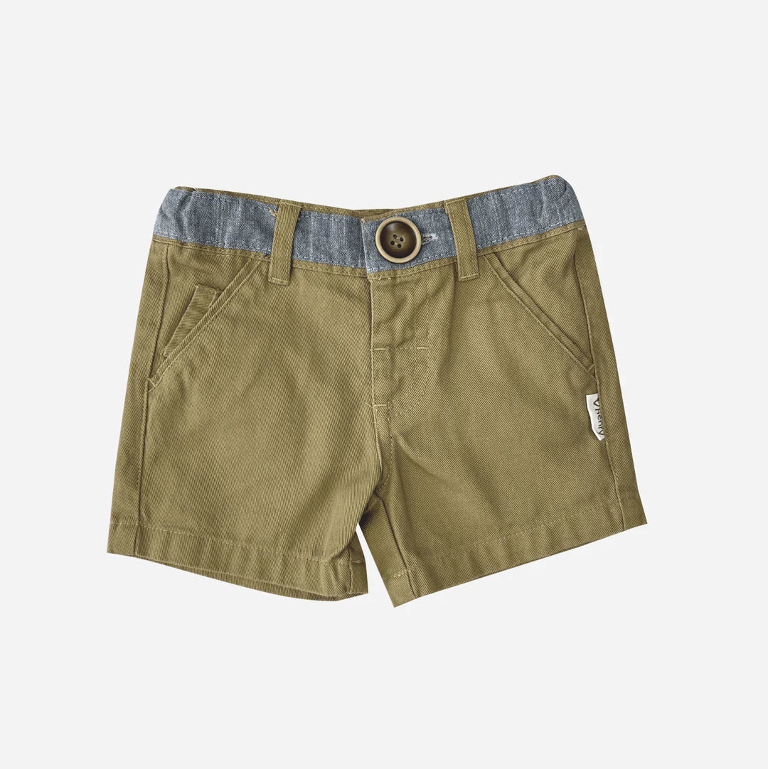 Boys Oscar Shorts - Taupe
