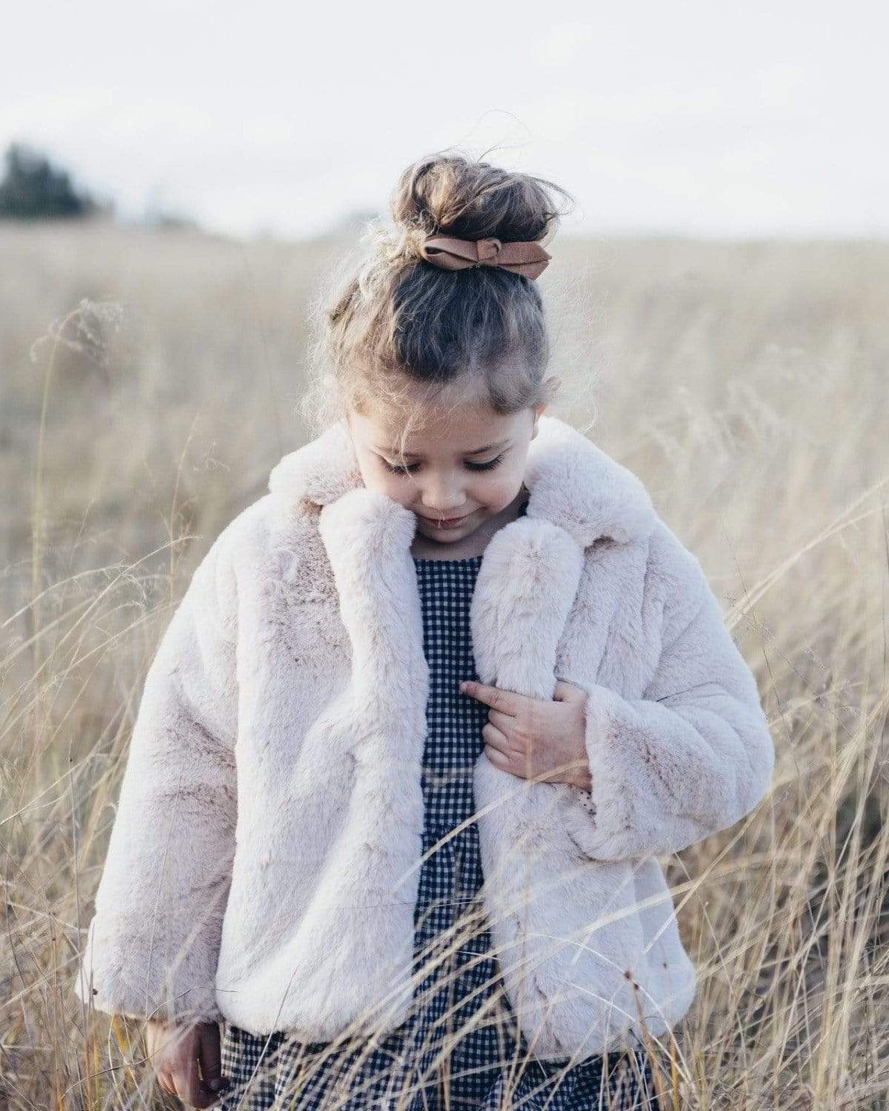 Girls Fur Coat