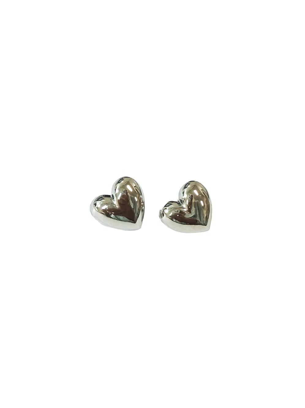 Retro Heart Earrings