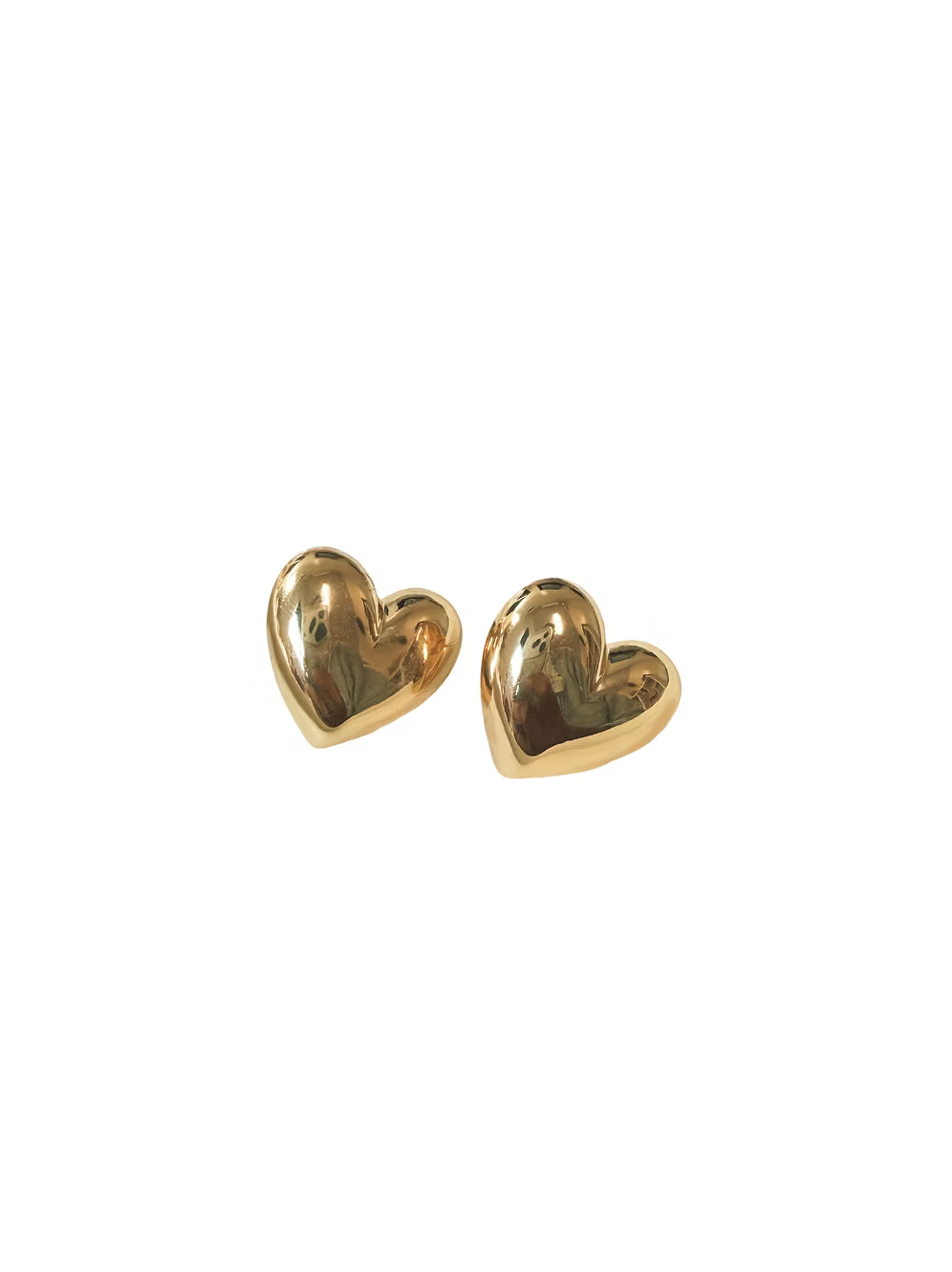 Retro Heart Earrings
