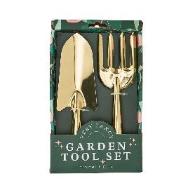 Annabel Trends Gold Garden Tools Set