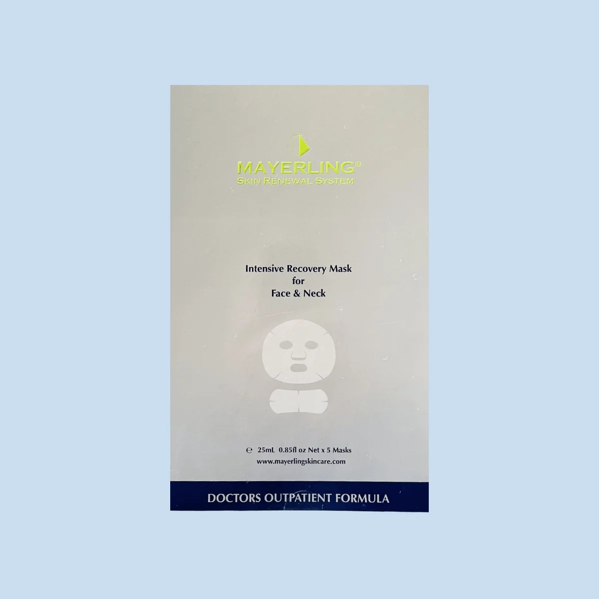 Intensive Recovery Face & Neck Mask - 5 Pack
