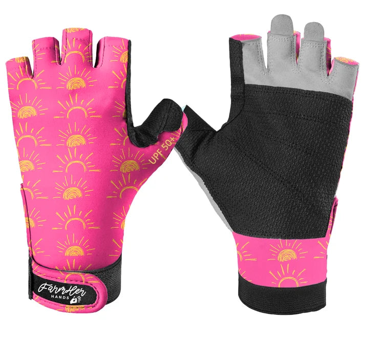 Farm Her UPF50+ Gloves - Sunny Side Up
