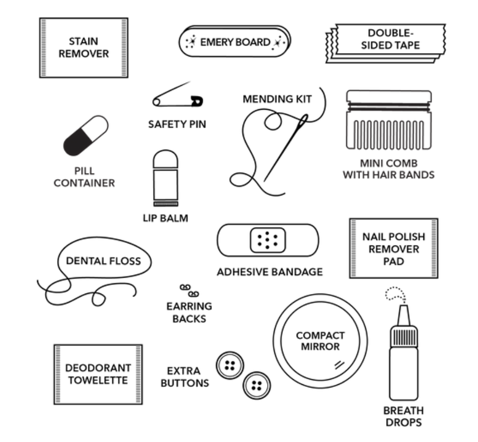 Sherpa Minimergency Kit - Blush