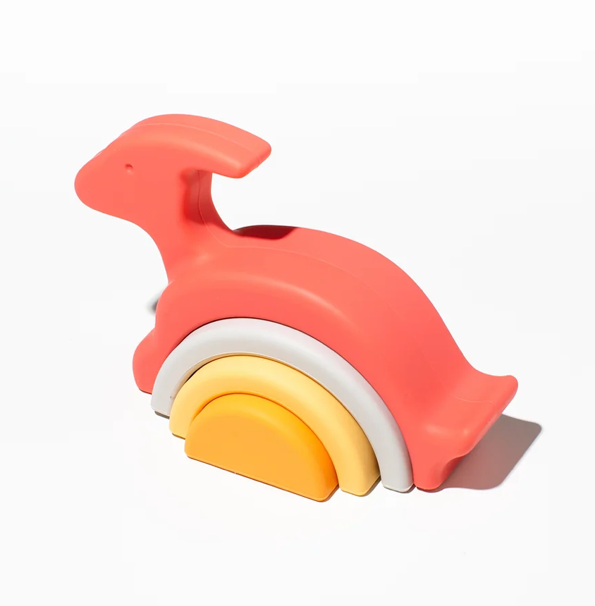 Pink Dinosaur Nesting Set