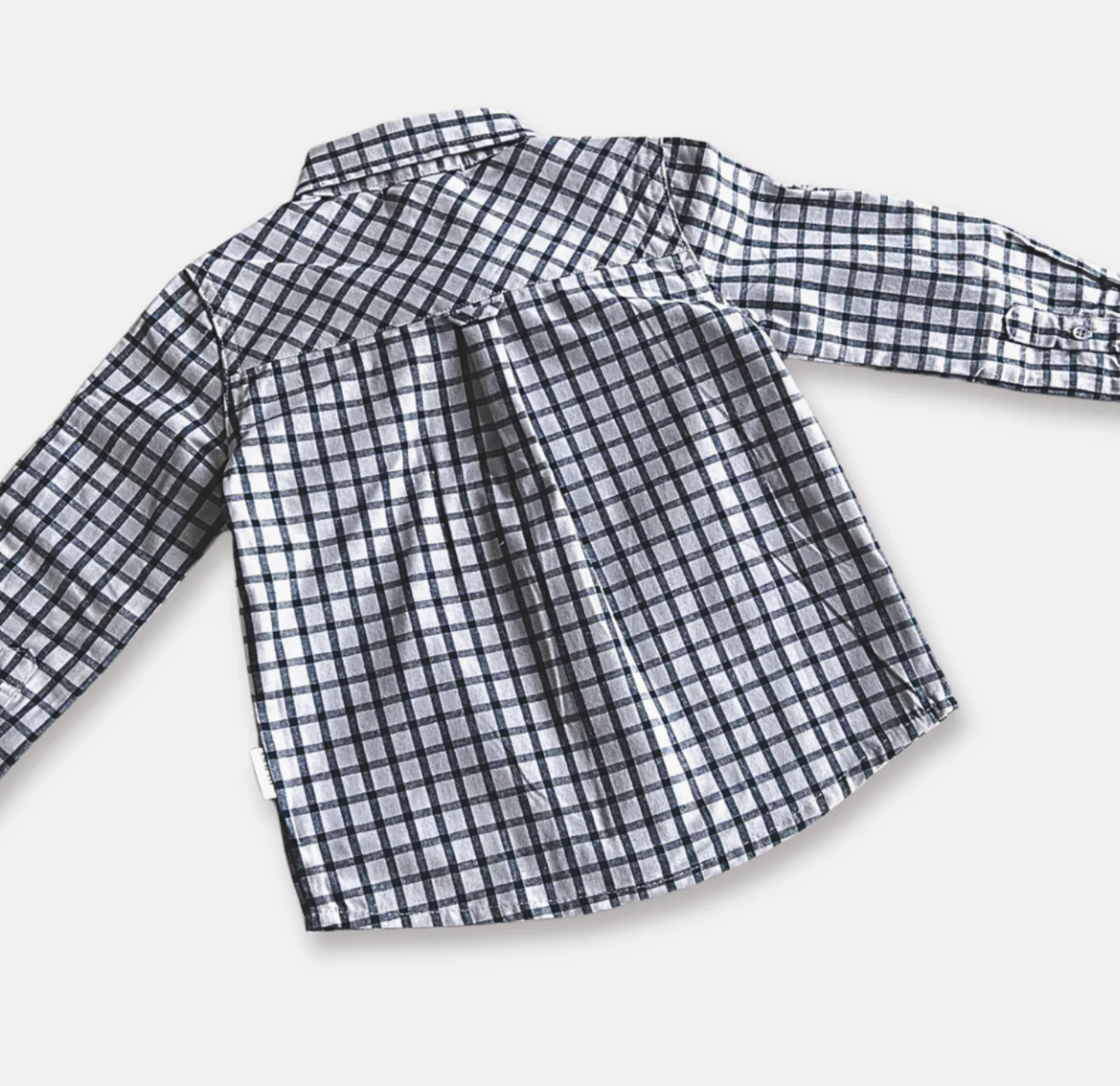 Boys Oxford Dress Shirt - Blue Check