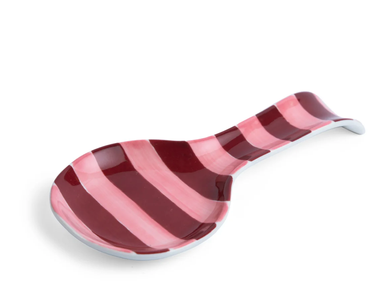 Spoon Rest - Pink & Burgundy