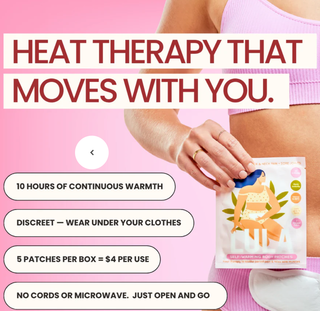 Self-Warming Body Patches