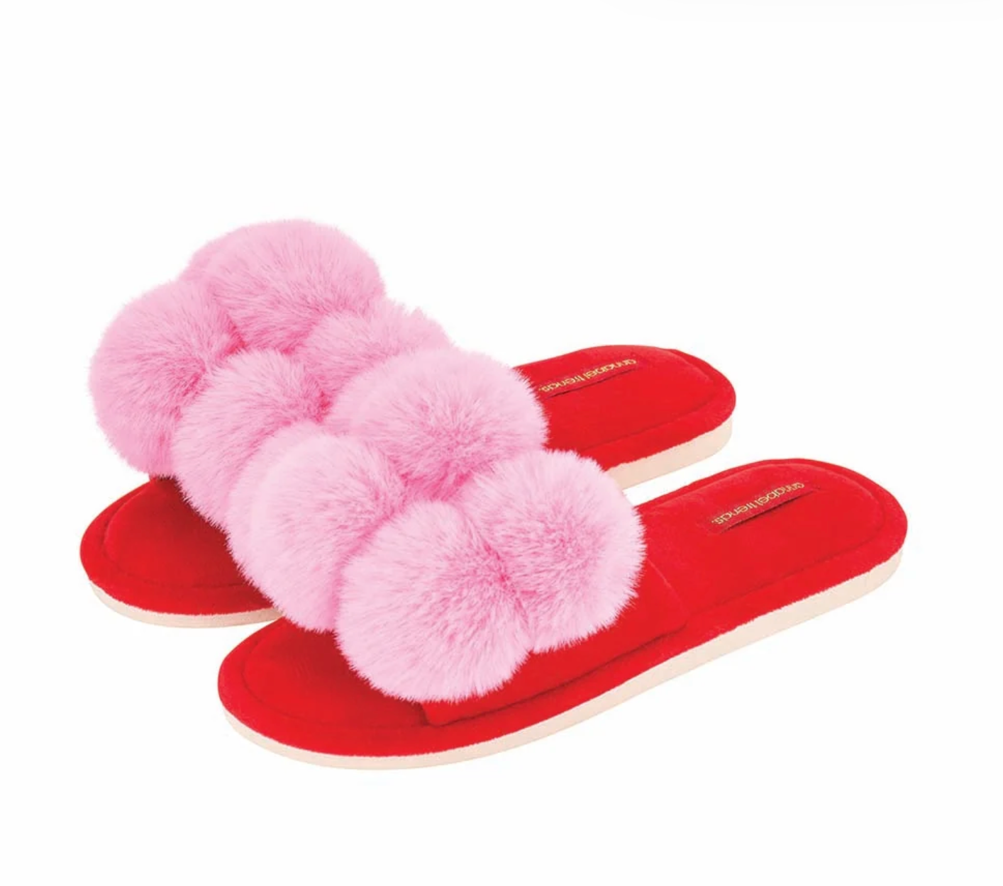 Cosy Luxe Pom Pom Slippers