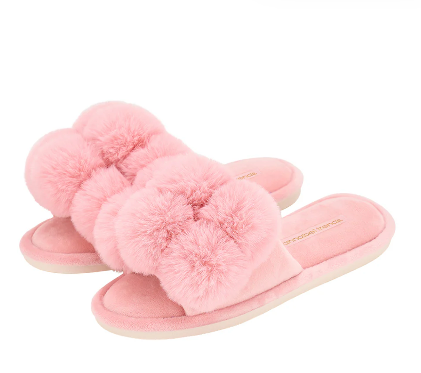 Cosy Luxe Pom Pom Slippers